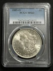 1885-O $1 Morgan Silver Dollar PCGS MS63  - No reserve!!!