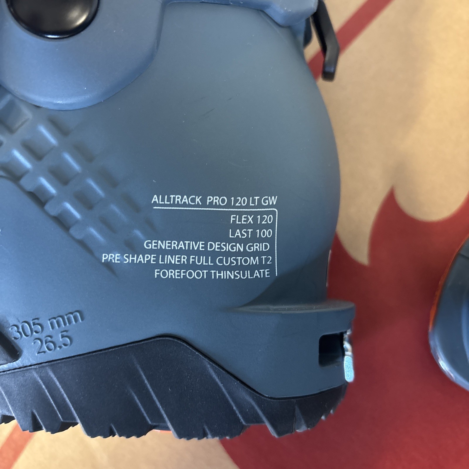 SALOMON NUOVI SCARPONI DA SCI ALPINISMO ROSSIGNOL ALLTRACK PRO 120 LT GW DA UOMO 26 5 $749 PREZZO AL DETTAGLIO CONSIGLIATO