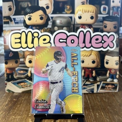 2024 Topps Chrome Logofractor Edition - Chrome All Etch Corbin Carroll #CAEL-8
