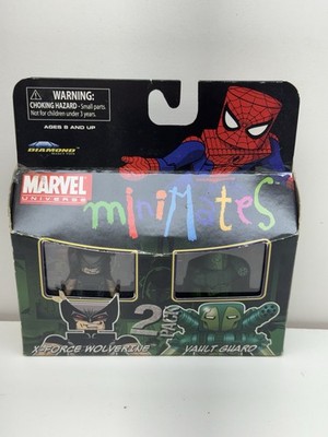 Marvel Minimates X-Force Wolverine Vault Guard 2 Pack Diamond Select