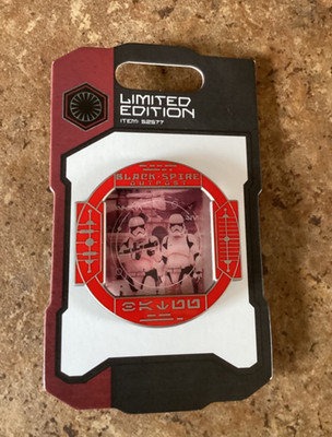 Disneyland Star Wars Pin Black Spire Outpost Limited Edition 52577 Galaxy Edge
