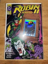 Robin II: The Joker's Wild (1991) #4 - Hologram Variant - Comic Book - DC Comics