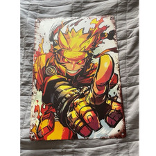 SO6P Naruto Uzumaki Metal Anime Poster