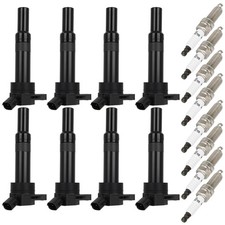 4x Ignition Coil Spark Plugs For Hyundai Elantra Kia Soul Forte 1.8l 2.0l L4