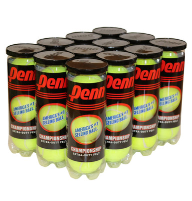 Penn Championship Extra Duty Tennis Balls (12 Cans, 36 Balls)