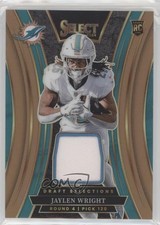 2024 Select Draft Selection Memorabilia Copper Prizm 46/49 Jaylen Wright 0jr6