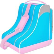 Colorful Skate Bag Kids Adults Roller Inline Backpack Equipment Tote