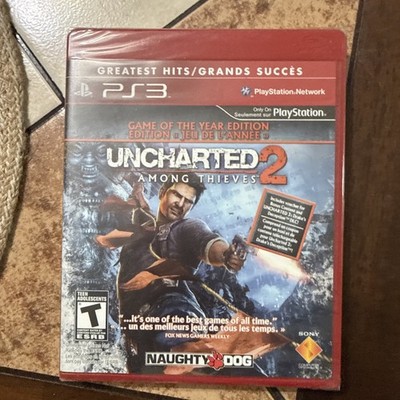 Uncharted 2: Among Thieves (Sony PlayStation 3, 2009) NEW/SEALED! Greatest Hits