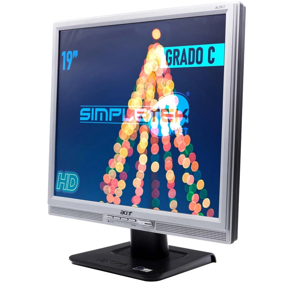 Acer Al1917 Monitor Screen Display 19 " 4:3 5:4 VGA Vesa PC Computer Case DVR _ - Image 2 of 4