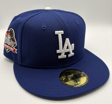 New Era Los Angeles Dodgers 2024 World Series Champions Patch 59Fifty Hat 7 1/4