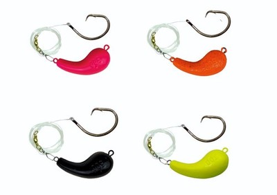 Eisele Sea-Fishing Heilbuttvorfach Circle XXL mit Nierenblei 200g-500g Heilbutt