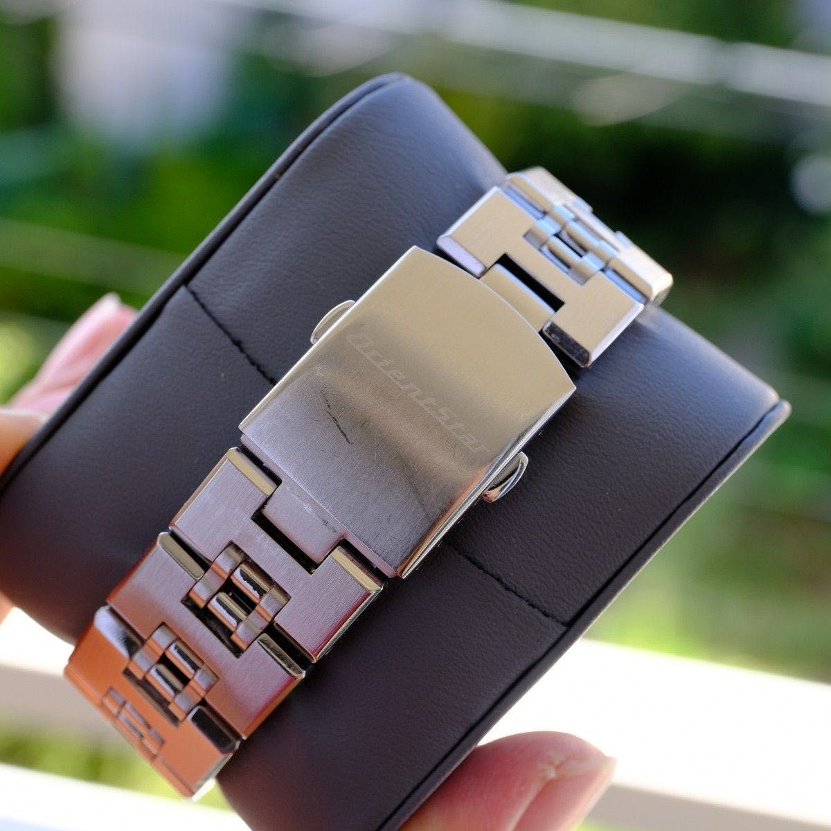 ORIENT STAR automatic mechanical skeleton watch - image 4