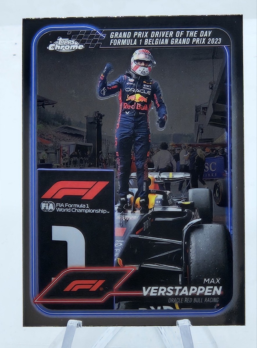 TOPPS F1 MAX VERSTAPPEN フェルスタッペン 世界399枚 Max Verstappen 2024 Topps Chrome F1 Grand Prix Driver Of The