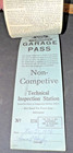 1976 LA Times 500 Ontario Motor Speedway NASCAR Pit Credential Handy Winston Cup — photo 2