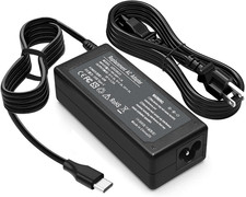 45 Watt USB C Chromebook Charger for Lenovo Yoga 7I, for Thinkpad T14,Elite X2,P