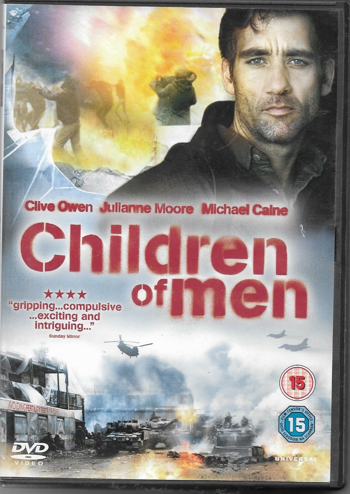 Children Of Men DVD POSTED 48 HOURS TRACKED
