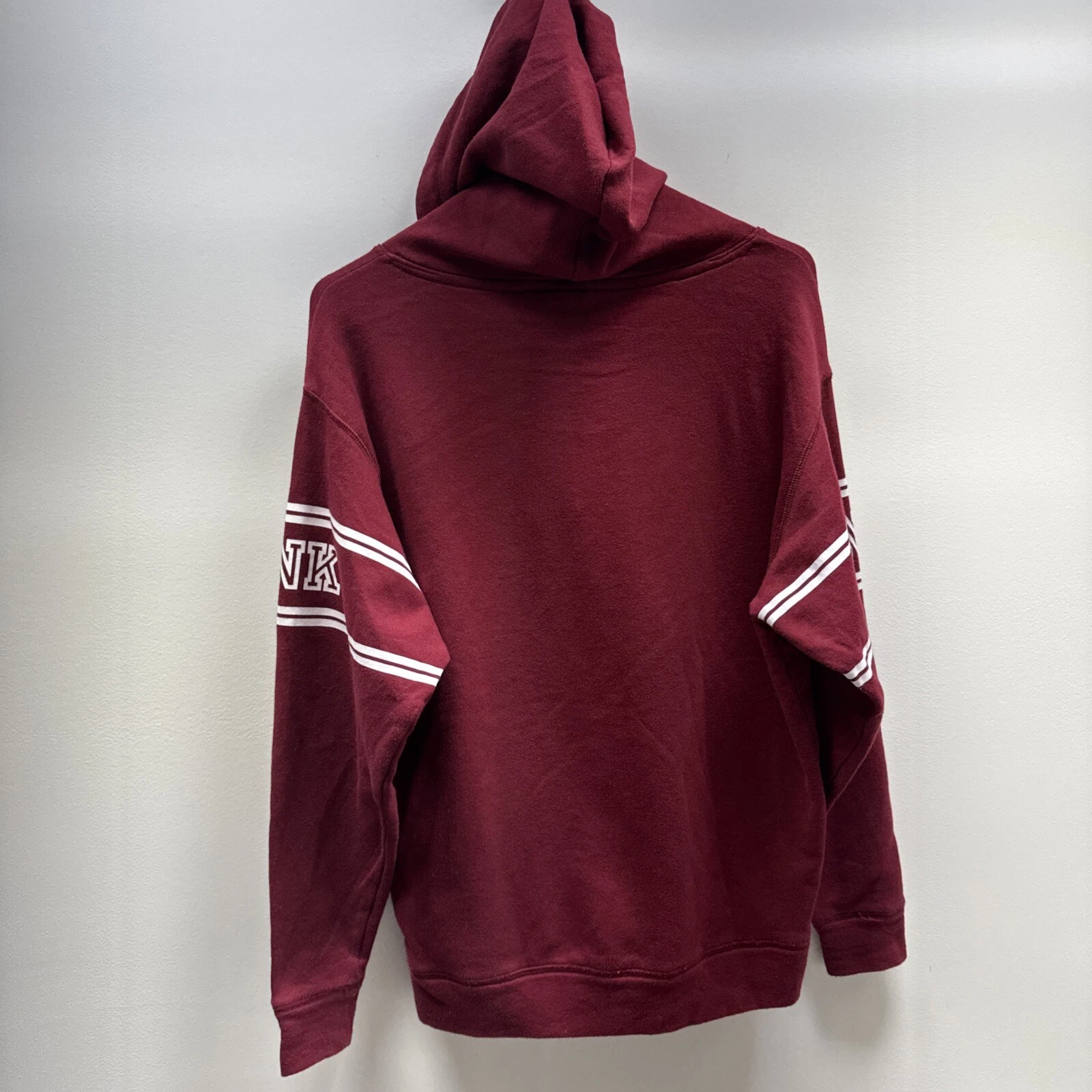 UNDERCOVER Felpa con cappuccio rosa Victoria's Secret donna logo Diavoli marrone taglia XS