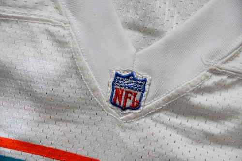 #56 Miami Dolphins Wilson Jersey Sample Team/Game Issue Pro Cut White sz 46 - Picture 5 of 11