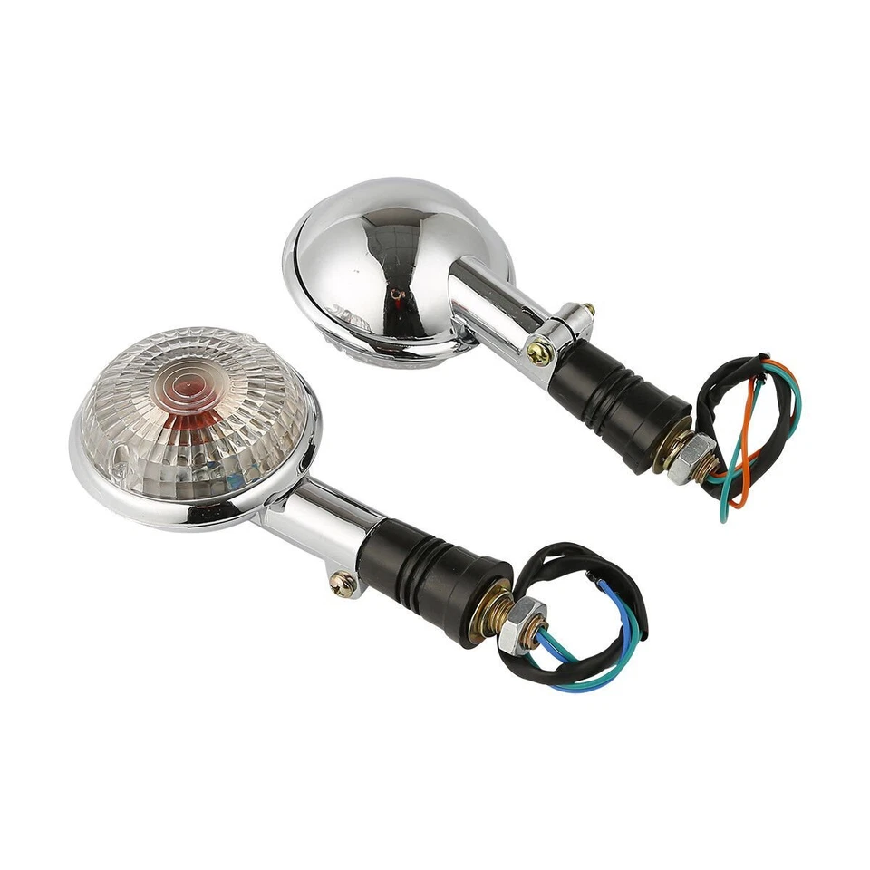 Luz intermitente de señal de giro para Yamaha V-Star XVS400 XVS650 XVS1100 V-MAX 1200 EE. UU. Foto 2 de 4