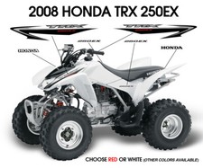 2008 Honda Trx250ex Decal Graphic Sticker Oem Kit Plastic Set 250 Ex Atv Quad