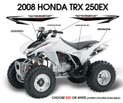 2008 Honda TRX250EX Decal Graphic Sticker OEM kit Plastic Set 250
