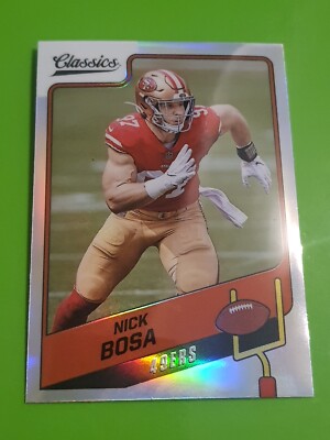 2021 Panini Classics #84 Nick Bosa San Francisco 49ers Silver Premium Edition