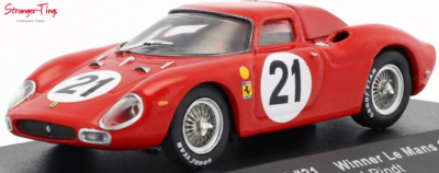 Ferrari 250 LM #21 – Vainqueur Des 24 Heures Du Mans 1965 – BBR 1/43 (Collection Endurance)