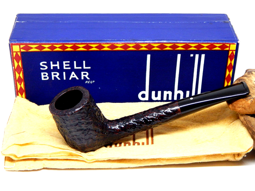 DUNHILL 1932 DUAL PAT. 119708/17&116989/17 SHELL BRIAR LIVERPOOL 36 ESTATE PIPE