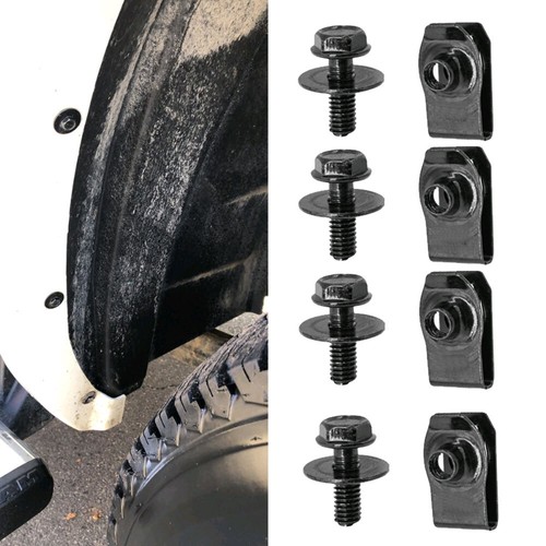 5x Car Engine Under Gearbox Cover Clip Shield Splash Guard Fastener Accessories - Picture 2 of 13