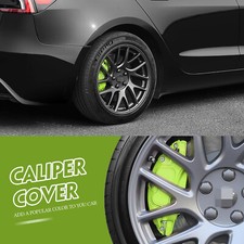 4 szt./zestaw Osłony zacisków hamulców Tesla Model 3 2024 2025 Akcesoria z naklejką