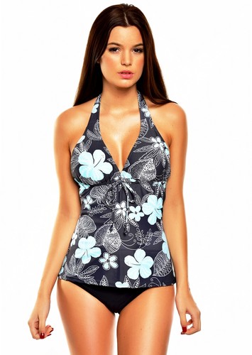 A/S4) MUJER TANKINI 2 PIEZAS MODA DE BAÑO DE PULPO NUEVO MODELO A ELEGIR TALLA 38-50 - Imagen 2 de 8