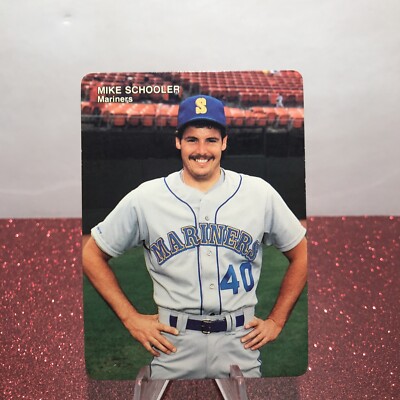 1990 Mariners Mother's #21 Mike Schooler 