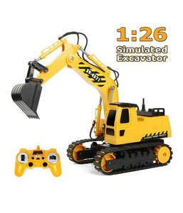 double e remote control excavator