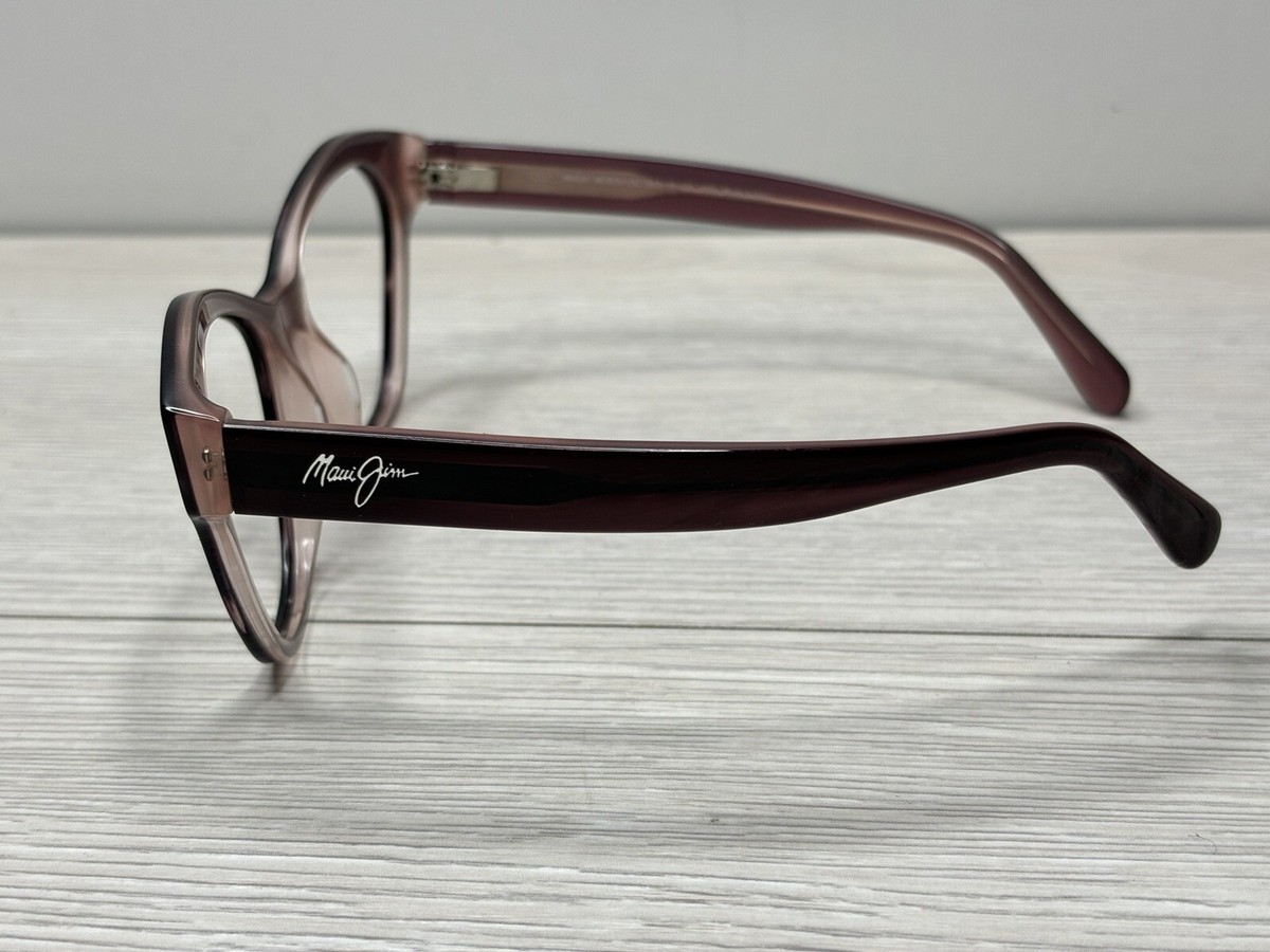 Maui Jim Kila MJ 819-13C Cat Eye Plum Sunglasses FRAMES ONLY 54.5