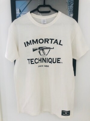 New Immortal Technique T-shirt Guerrilla Republik Rap Hip Hop Size M 