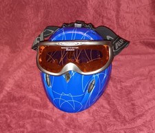 Ski Helm - 53 - 56 cm - Mit Alpina Skibrille