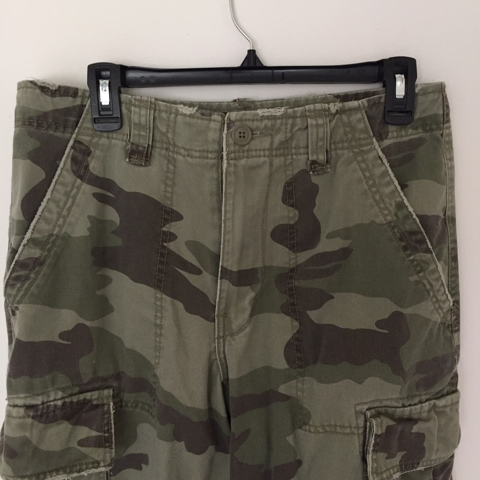 Foot Locker Camouflage Cargo Pants Mildly Distresses Mens 32x32 Camo | eBay