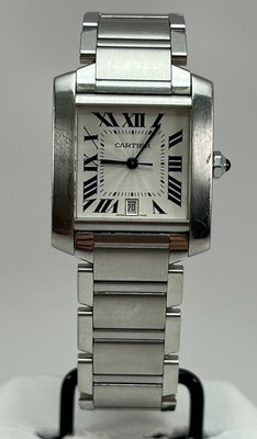Cartier Tank Francaise Large Stainless 