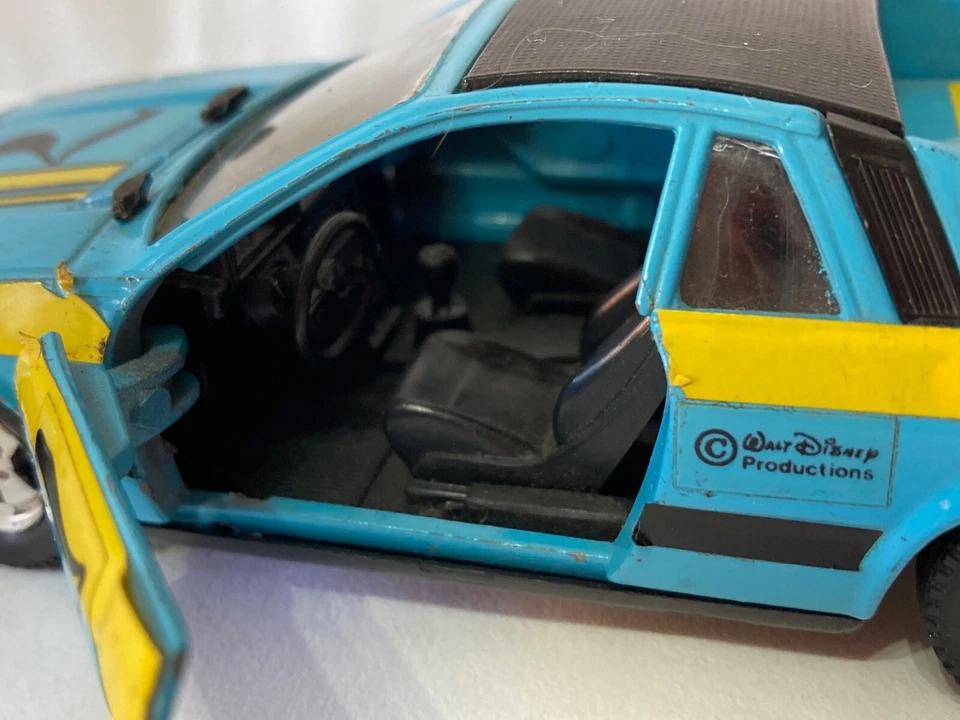 POLISTIL S57 WALT DISNEY SCORPION LANCIA BETA COUPè SCALA 1/25 SENZA SCATOLA. - Immagine 4 di 4