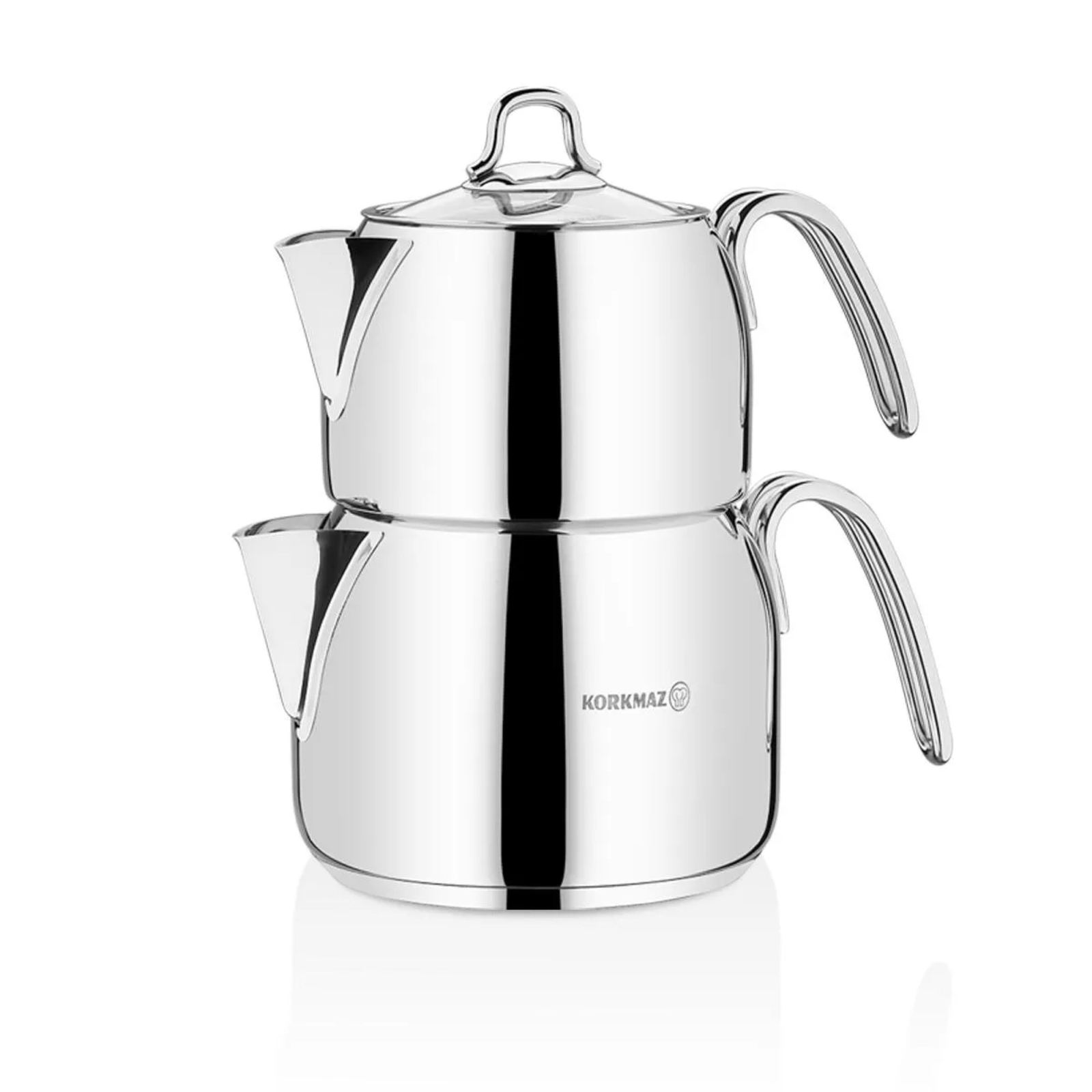 Коркмаз Перла Мега Теканнен.Набор объемом 1,8л/3,2л для выпечки 18/10-Edelstahl