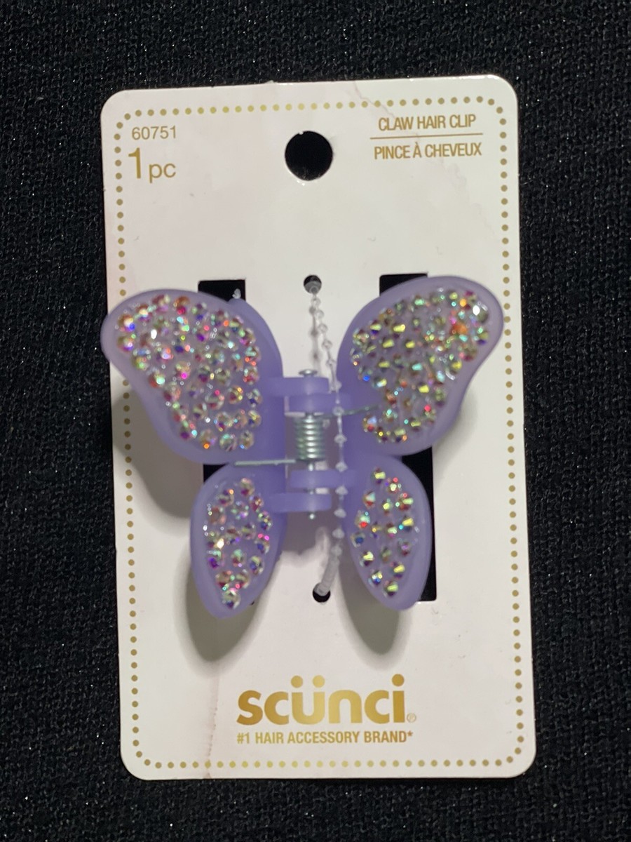 Swavarski crystal butterfly hair clip Monarch Butterfly With Swarovski Crystal Hair Clip. Gift for  main image 4