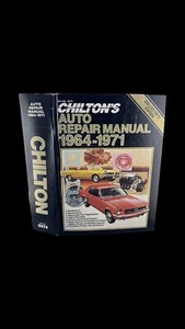 Chiltons Auto Repair Manual 1964 | eBay