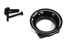 Aluminum Cold Air Intake Ram Funnel For 25x25mm Size Cooling Fan