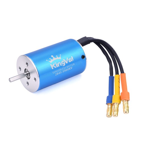 Motor sin escobillas sin sensores KingVal 2845 5900KV STOCK EE. UU. para coche de radiocontrol 1/12 1/14 - Imagen 8 de 9
