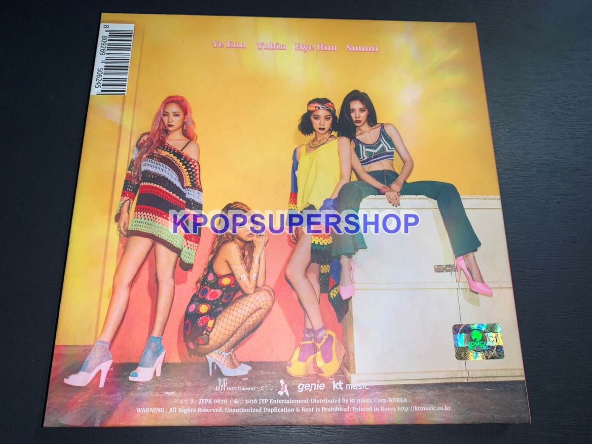 Wonder Girls Single Album Why So Lonely Sunmi Cover CD Good Cond