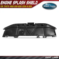 Front Lower Engine Splash Shield for Toyota Yaris 2016-2020 Scion iA 2016 Sedan