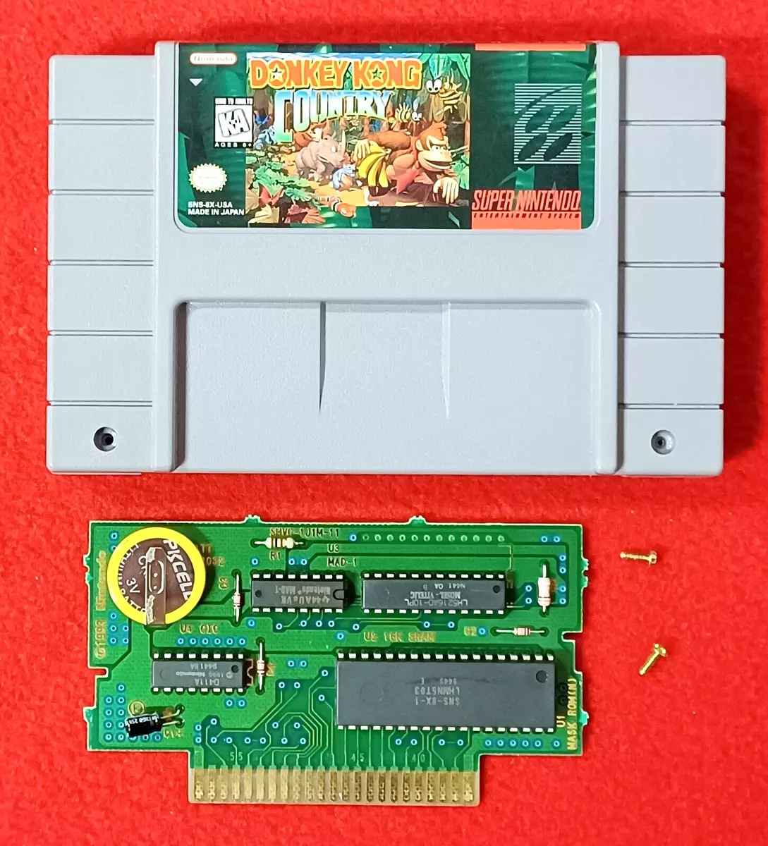 Game for SNES - Super 49 in 1 Game Cartridge Donkey Country Kong 1