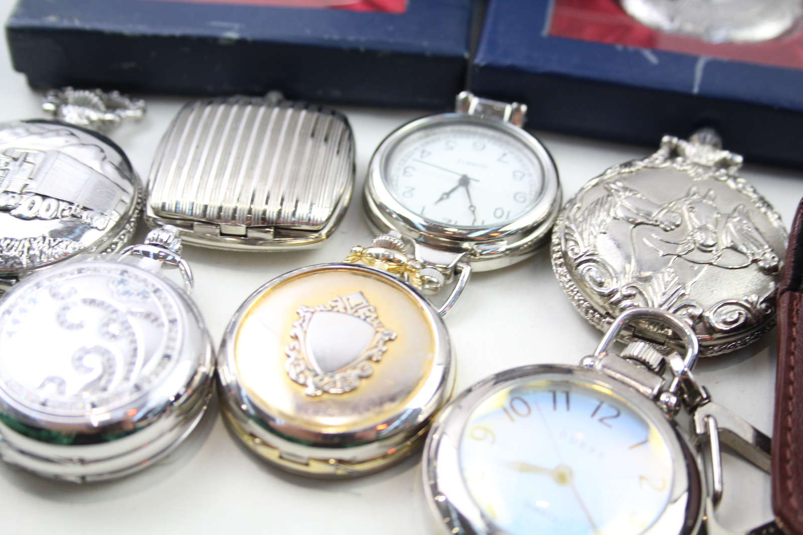 Mens Collectors POCKET WATCHES Quartz Untested x 15 eBay