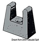 Osculati Tiller extension retaining clip 15-16 mm