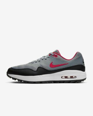 Nike Air Max 1 G Men\'s Golf Shoes Gray Red‎ White Sz 8.5 NEW CI7576-002 Nike Air Max 1 G Men main image 2
